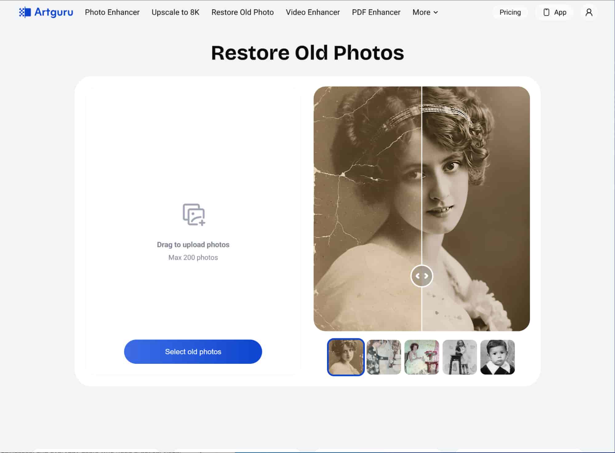 restaurador de fotos antigas